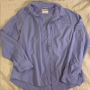 Columbia camping long sleeved top M